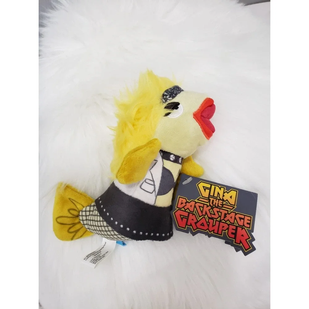 NEW BarkBox Hairy Gina The Backstage Grouper HAIRY METAL